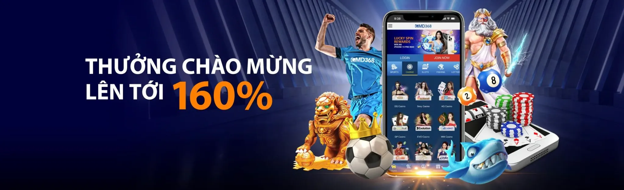 CMD368 mới nhất - Link vào sòng bạc và thể thao hot 2025 1 banner5